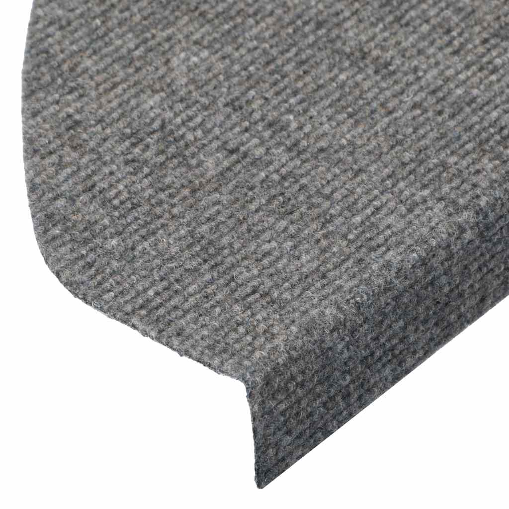 Selvklebende trappematter 20 stk grå 65x22,5x3,5 cm