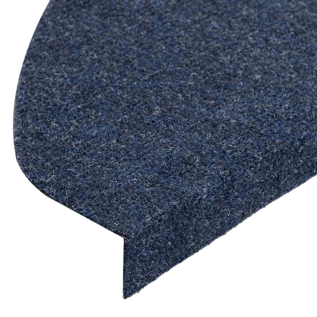 Selvklebende trappematter 30 stk blå 65x22,5x3,5 cm