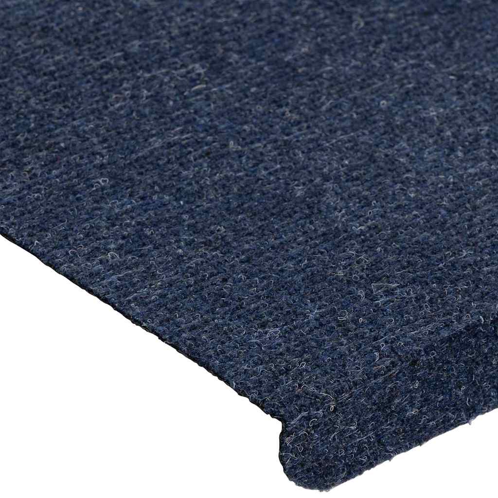 Selvklebende trappematter 30 stk blå 65x24,5x3,5 cm