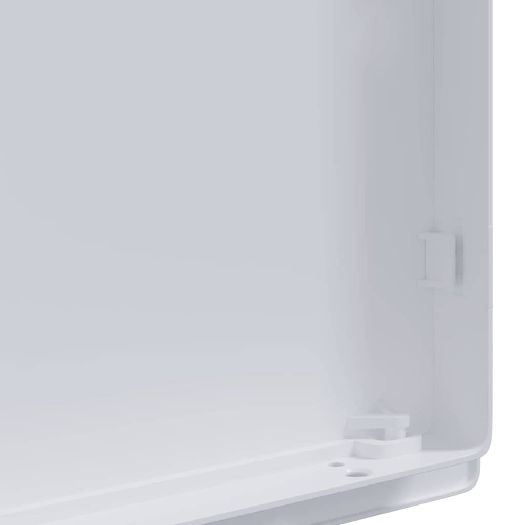 Tilkomstpaneler 2 pcs Hvit 15 x 23 cm ABS-plast