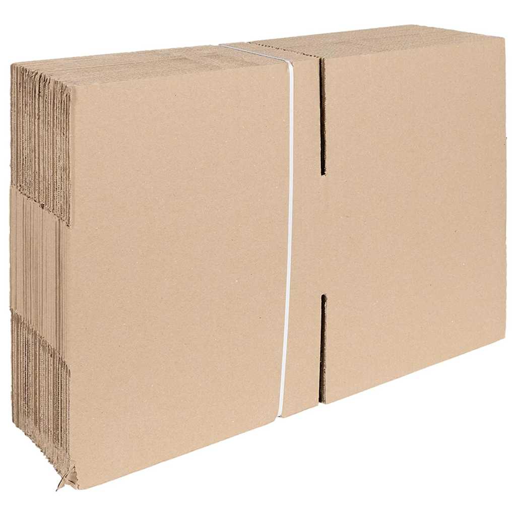 Sammenleggbar boks 50 pcs Naturlig 30 x 30 x 15 cm Papp