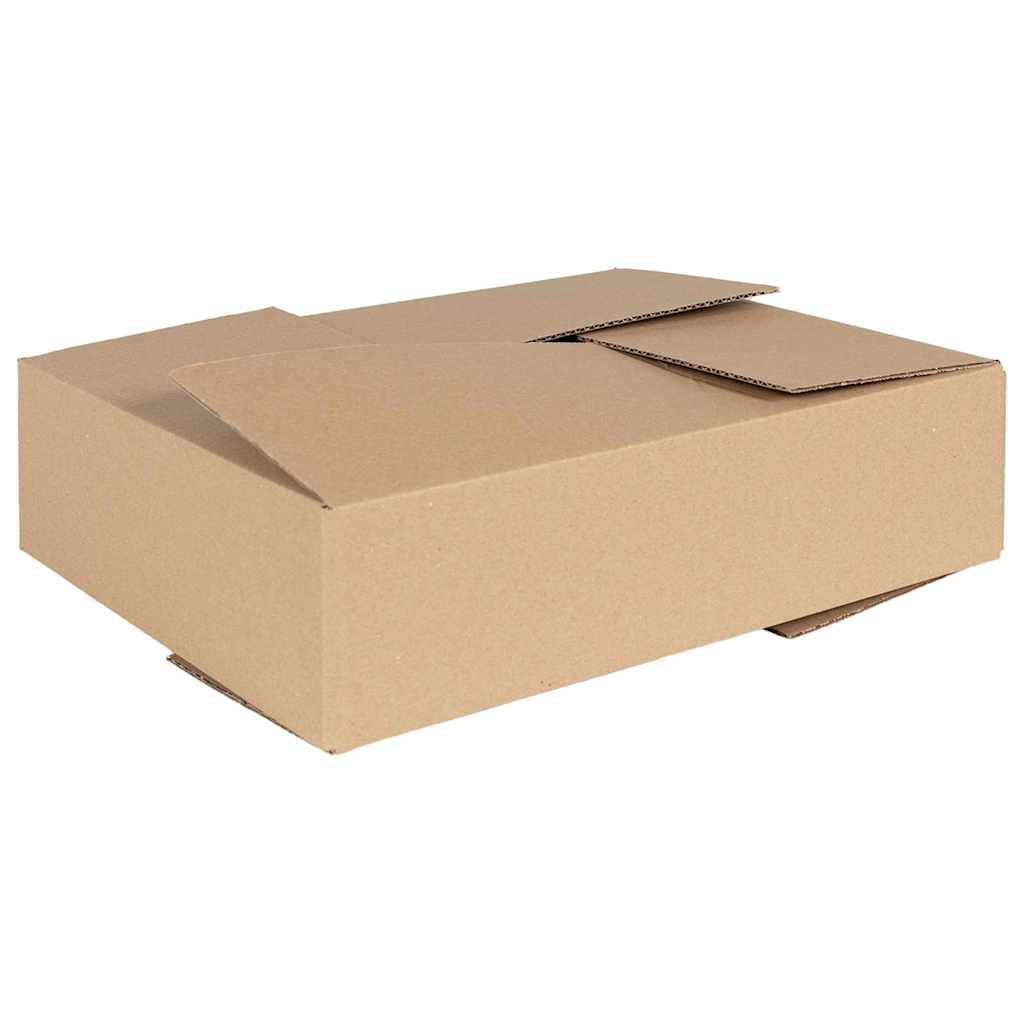 Sammenleggbar boks 50 pcs Naturlig 40 x 30 x 10 cm Papp