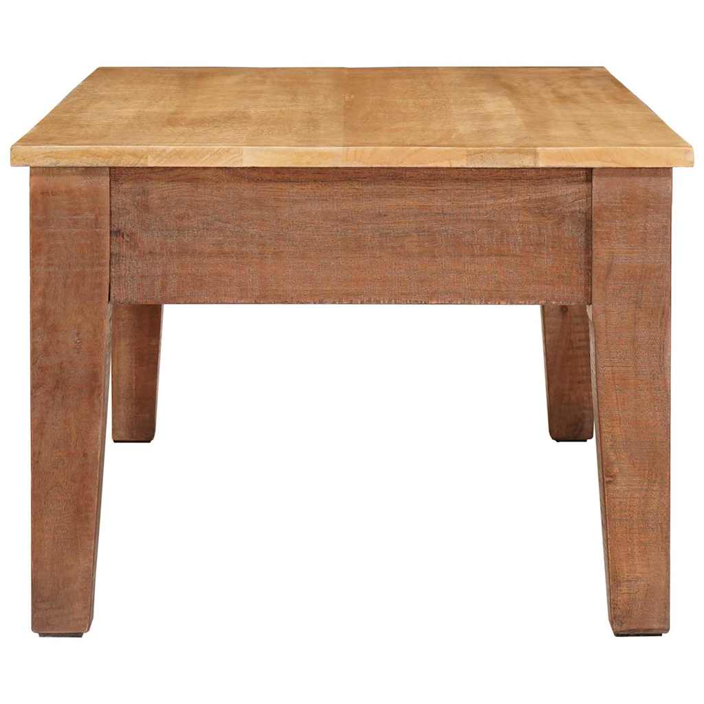 Kaffebord med skuff Brun 110 x 55 x 40 cm Massiv mango tre