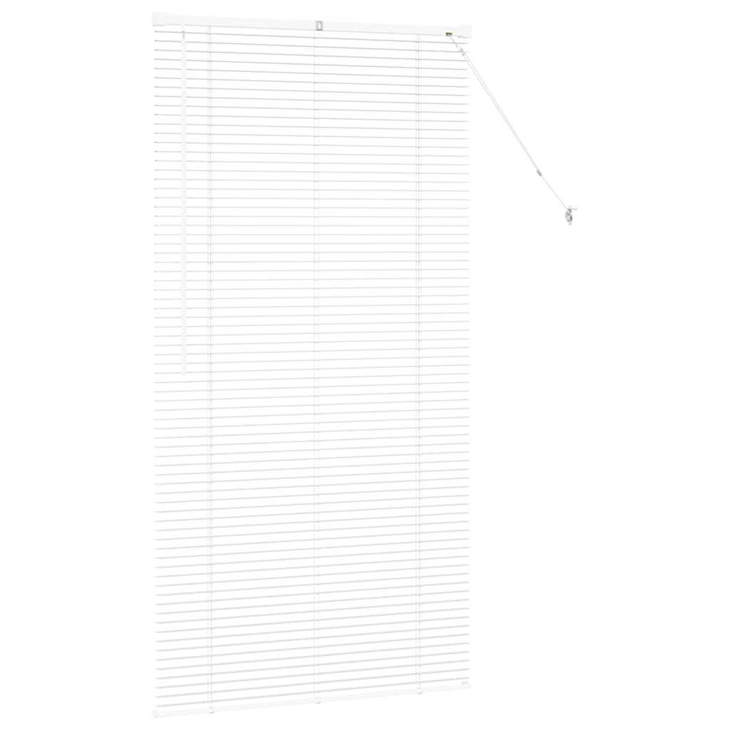 Venetianspersienner Hvit 175 x 95 cm Aluminium