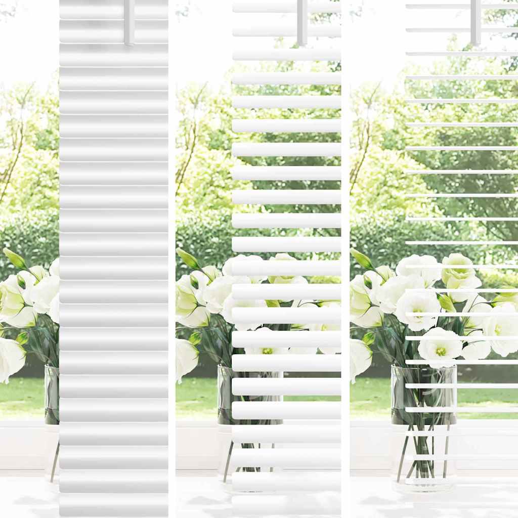 Venetianspersienner Hvit 220 x 120 cm Aluminium