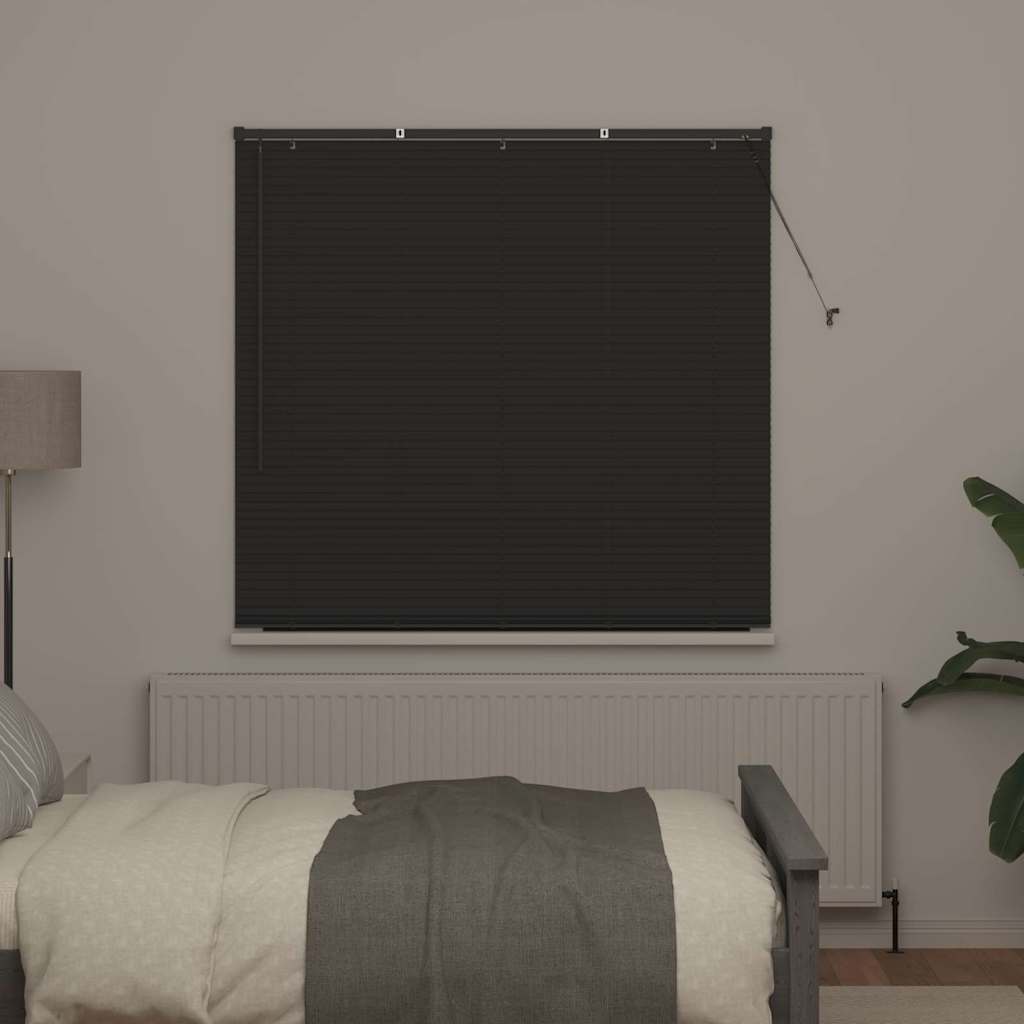 Venetianspersienner Mørkegrå 175 x 150 cm Aluminium
