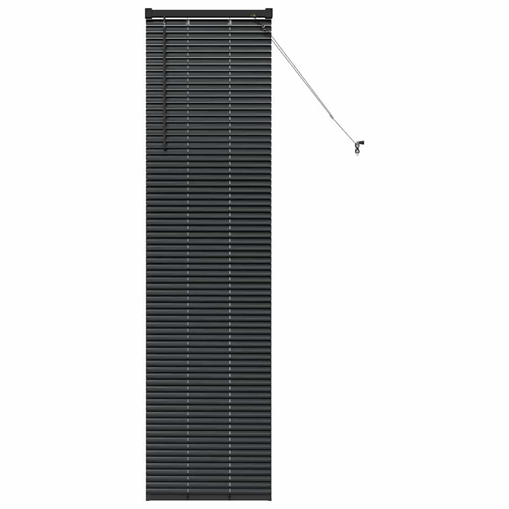 Venetianspersienner Svart 175 x 40 cm Aluminium
