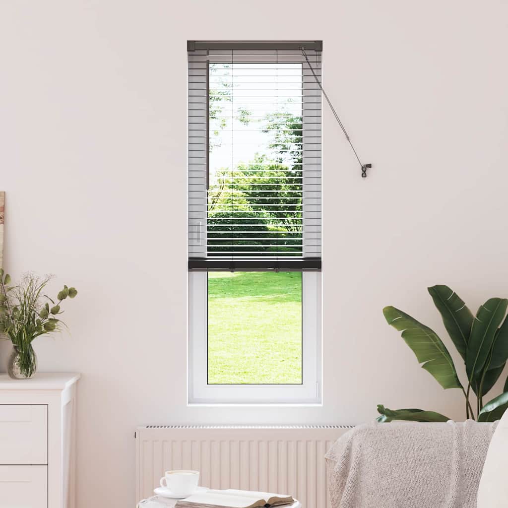 Venetianspersienner Svart 175 x 45 cm Aluminium