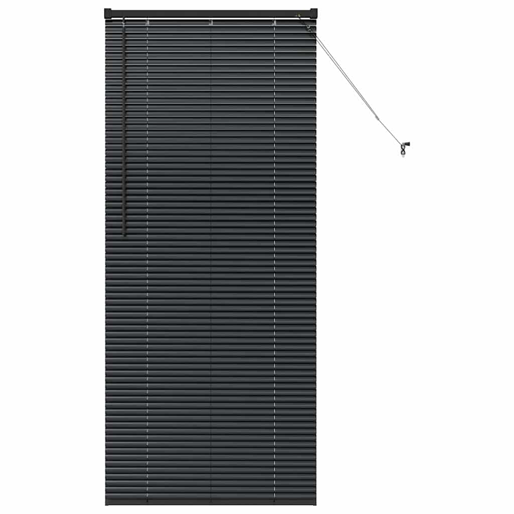 Venetianspersienner Svart 175 x 80 cm Aluminium
