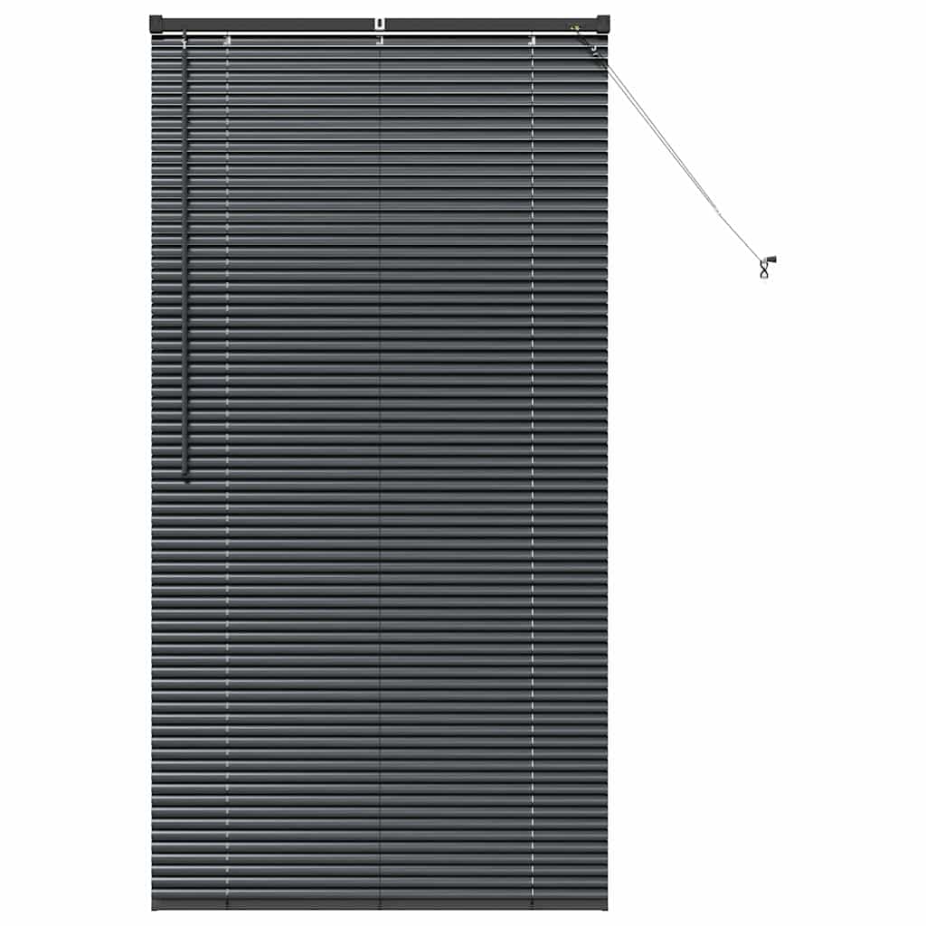 Venetianspersienner Svart 175 x 85 cm Aluminium