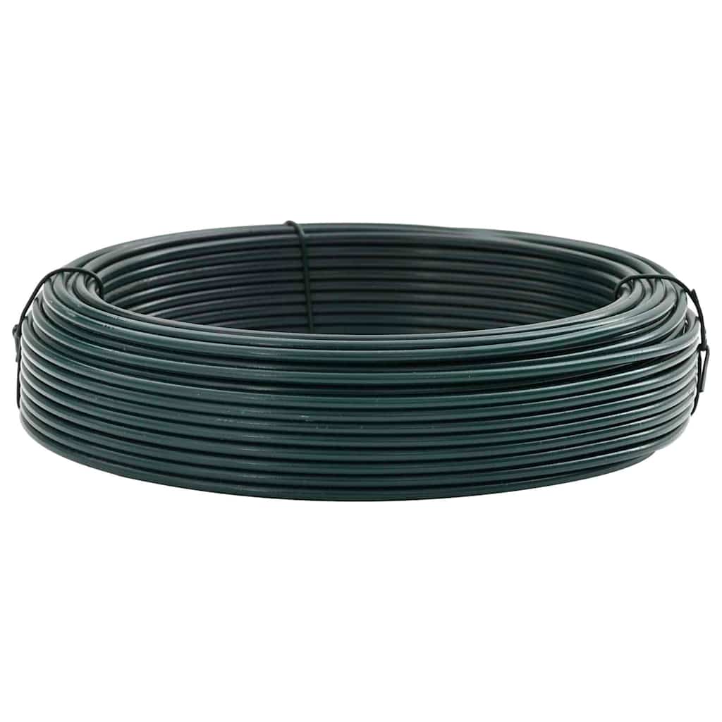 Gjerde binding wire grønn 25 m PVC