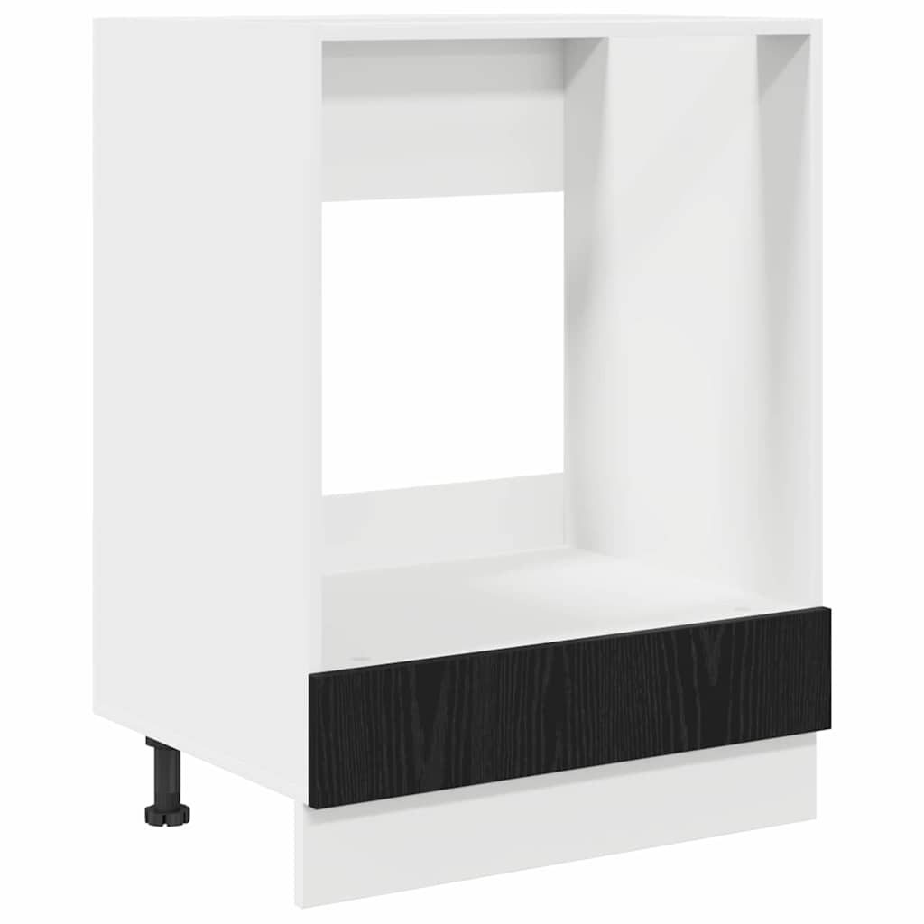 Hengende skap Svart Eik 60 x 46 x 81,5 cm Konstruert tre