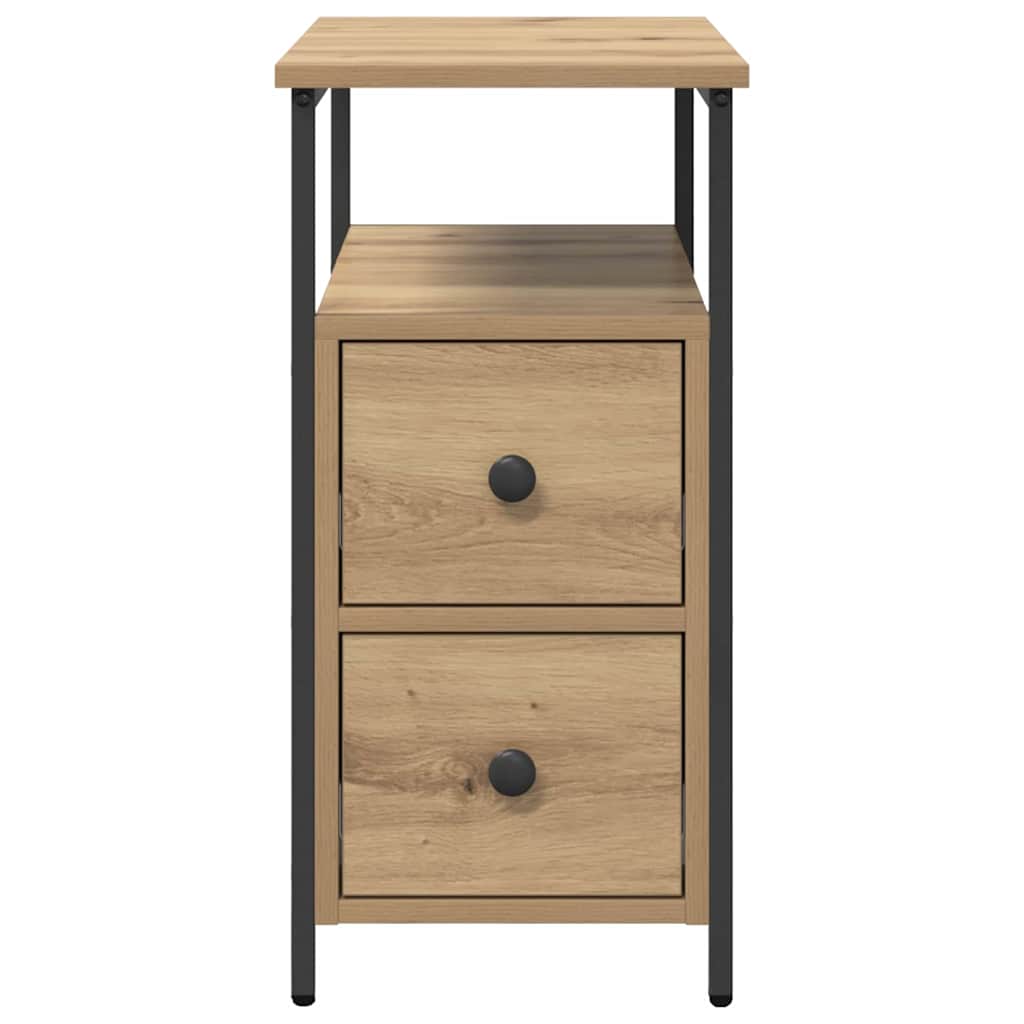 Nattbordskap artisan eik 30 x 60 x 60 cm Konstruert tre