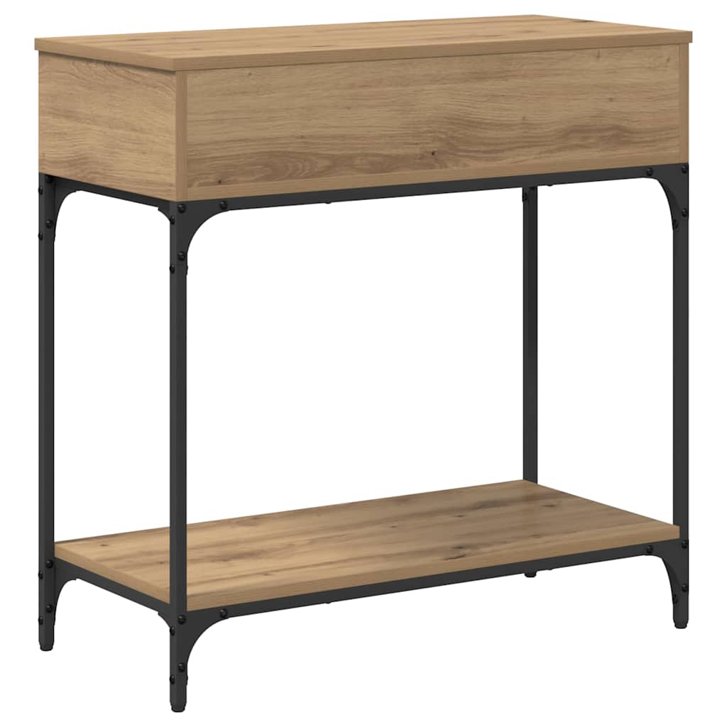 Konsollbord artisan eik 75 x 34,5 x 75 cm Konstruert tre