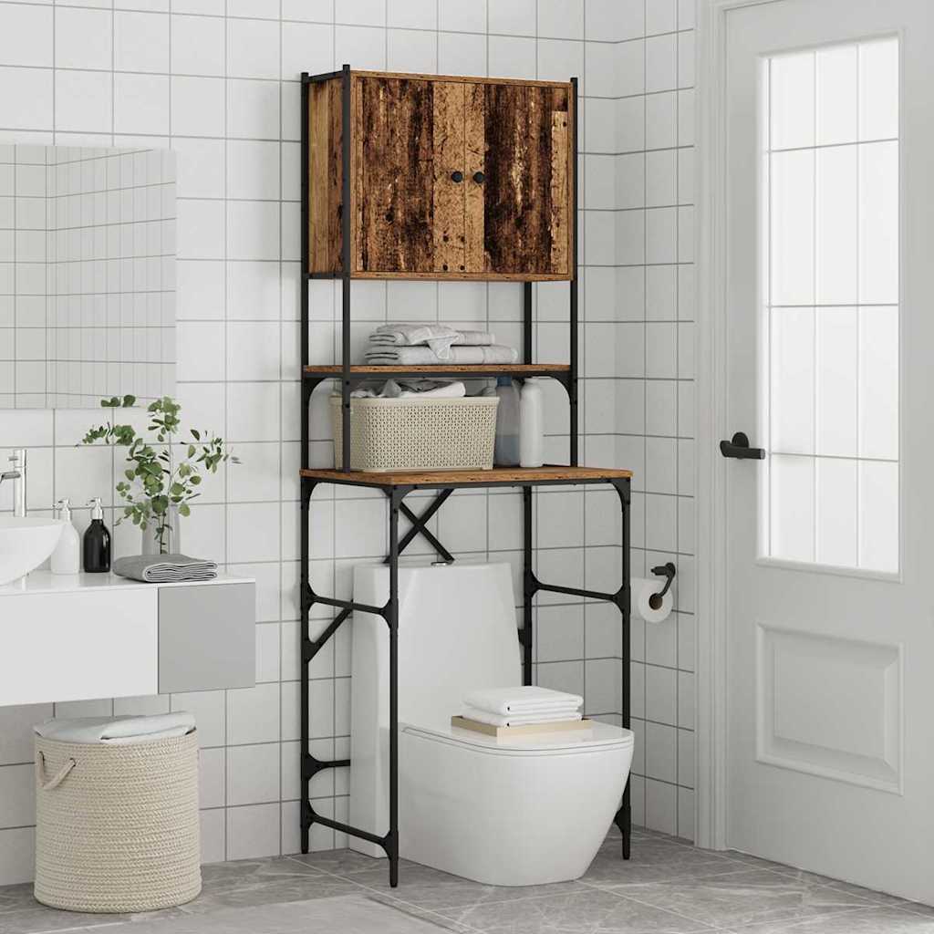 Vaskemaskinskap Gammelt tre 68 x 48,5 x 194 cm Konstruert tre