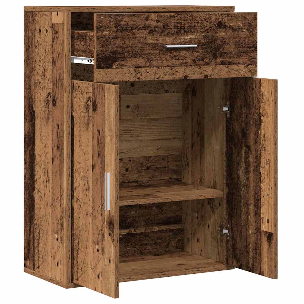 Serviesskap Gammelt tre 60 x 30 x 84 cm Konstruert tre