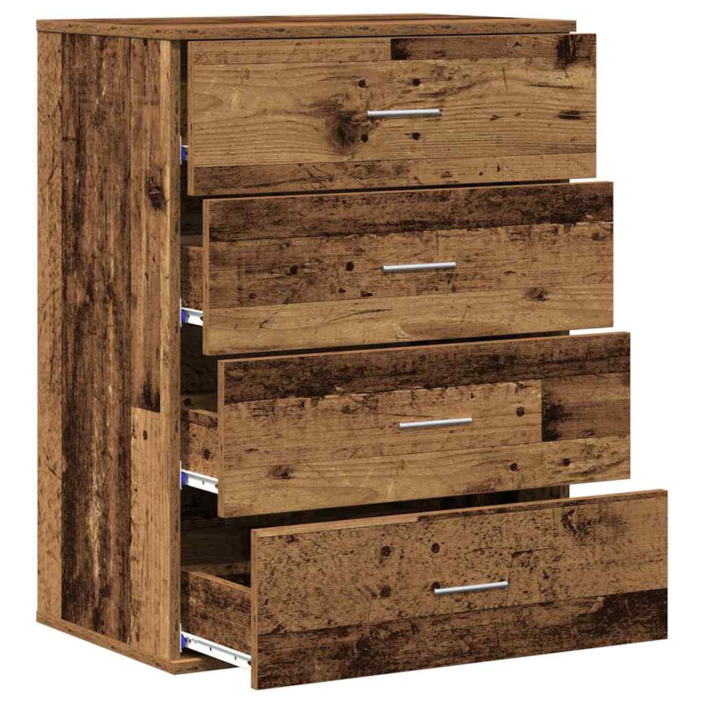 Serviesskap Gammelt tre 60 x 39 x 80 cm Konstruert tre