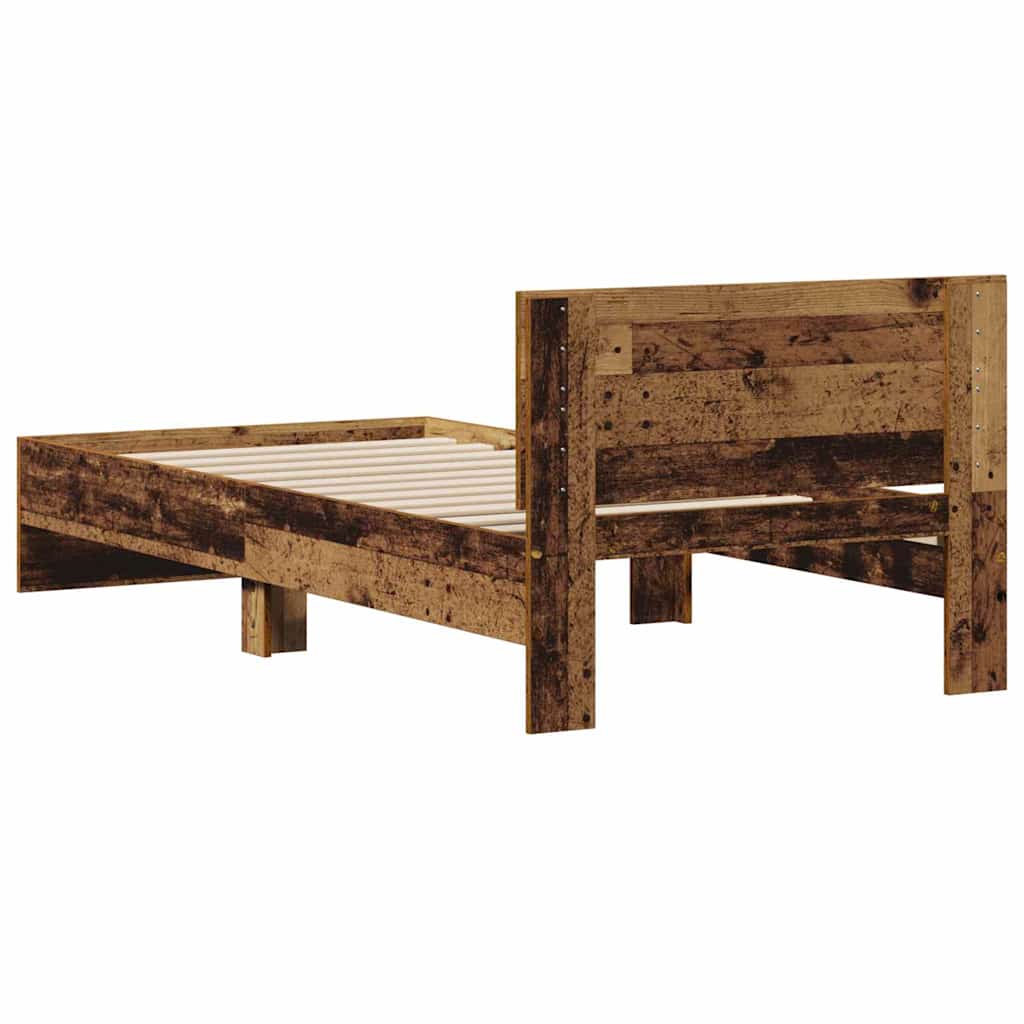 Sengestamme Gammelt tre 75 x 190 cm Konstruert tre