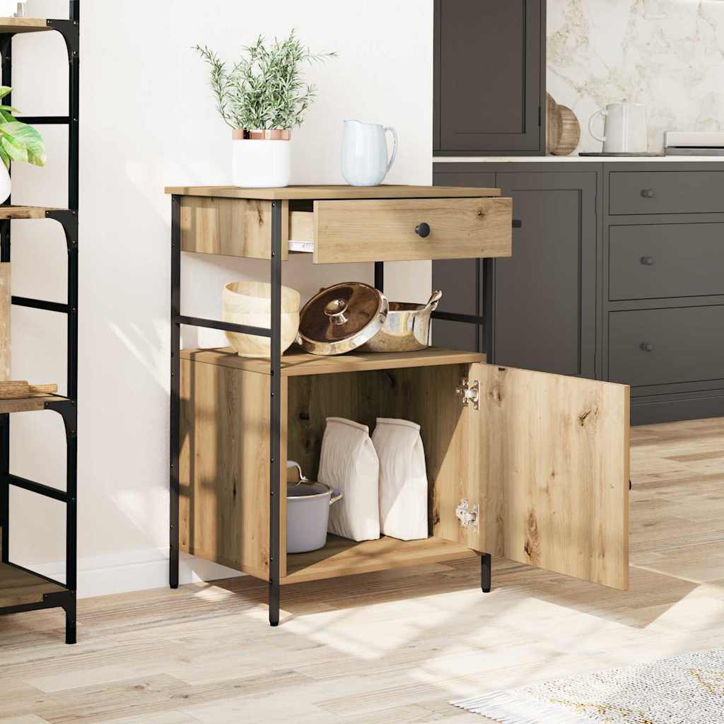 Kjøkkenvogn Artisan Eik 56 x 43 x 89,5 cm Konstruert tre