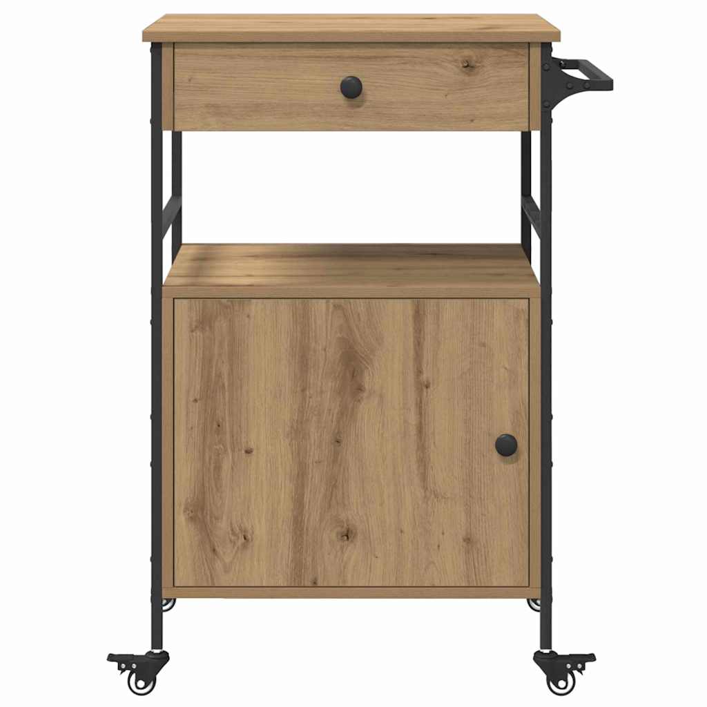 Kjøkkenvogn Artisan Eik 56 x 43 x 89,5 cm Konstruert tre