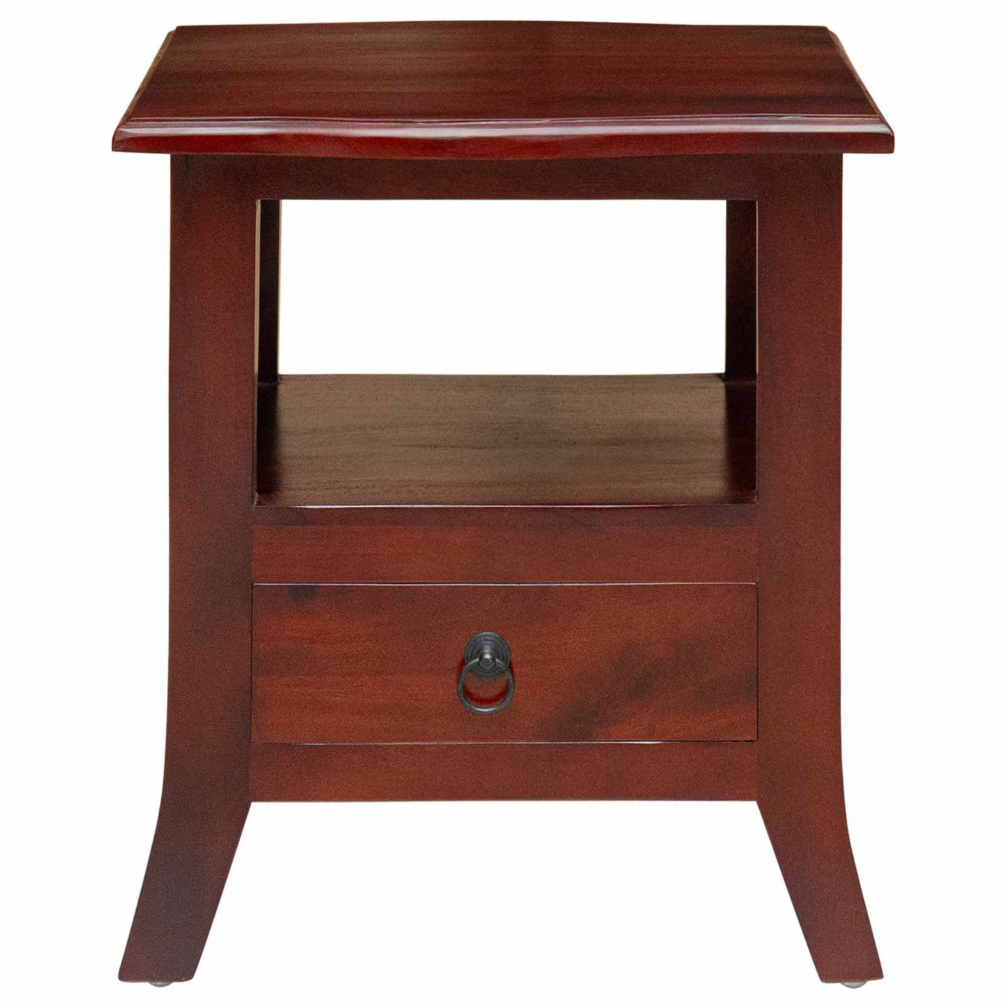 Nattbordskap Brun 40 x 40 x 45,5 cm Massiv Mahogni Tre