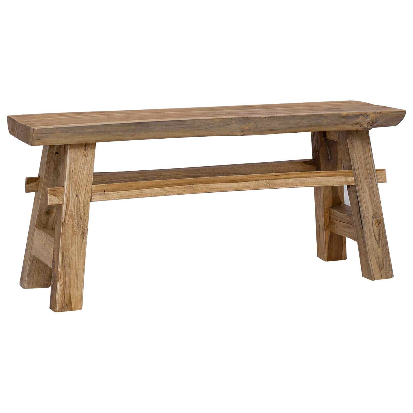 benk Naturlig 100 x 29 x 43,5 cm Massivt Teaktre