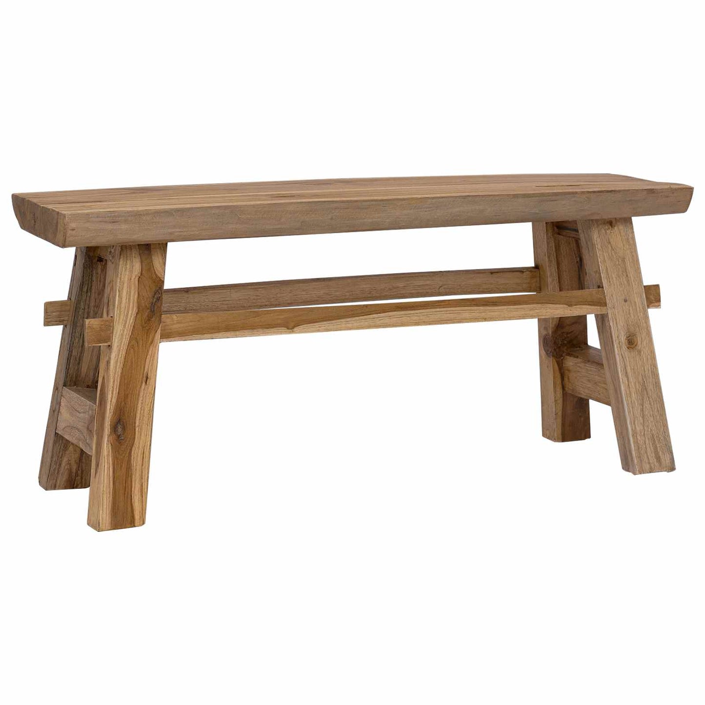 benk Naturlig 100 x 29 x 43,5 cm Massivt Teaktre