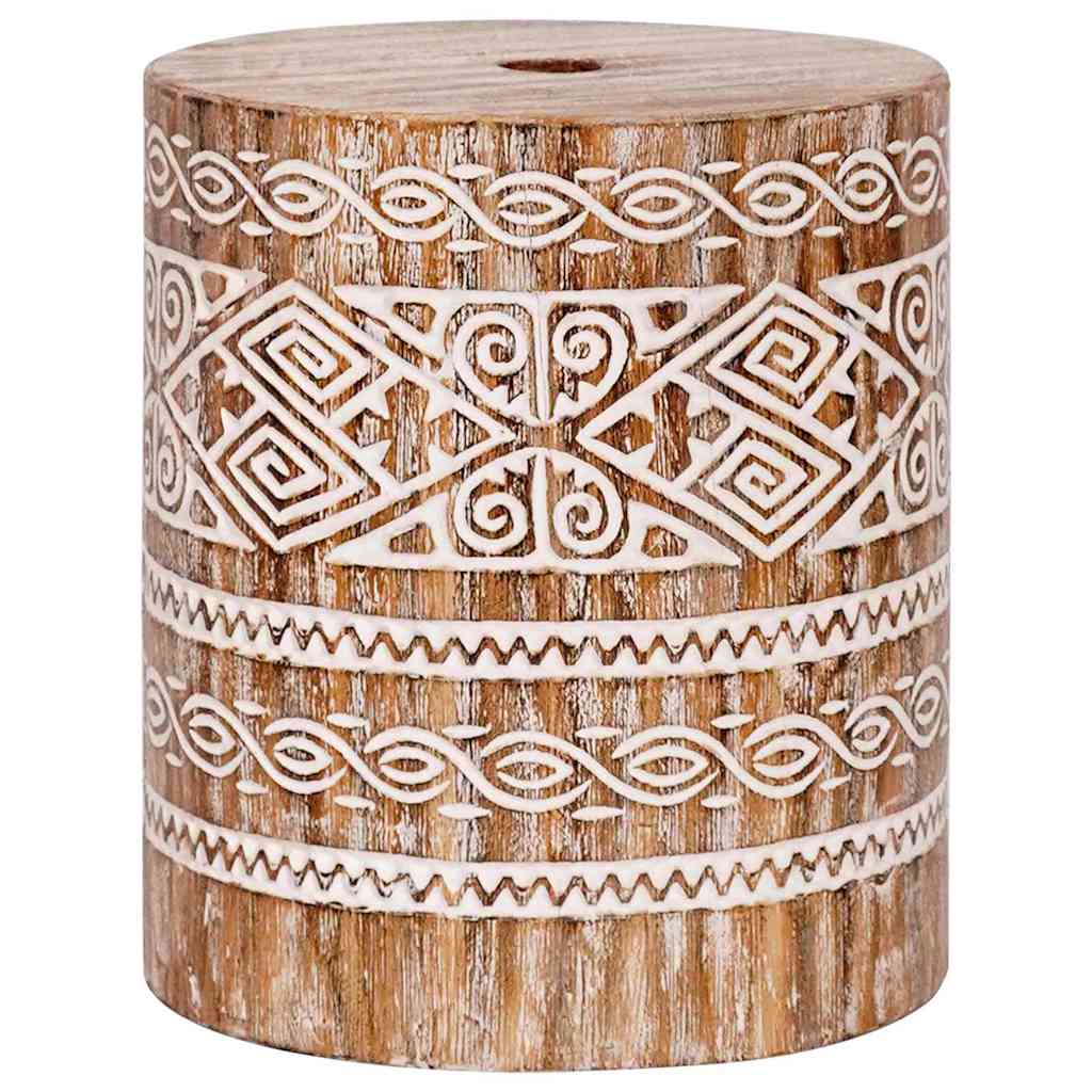 Balinesisk parasoll med base Gul 185 x 185 x 260 cm