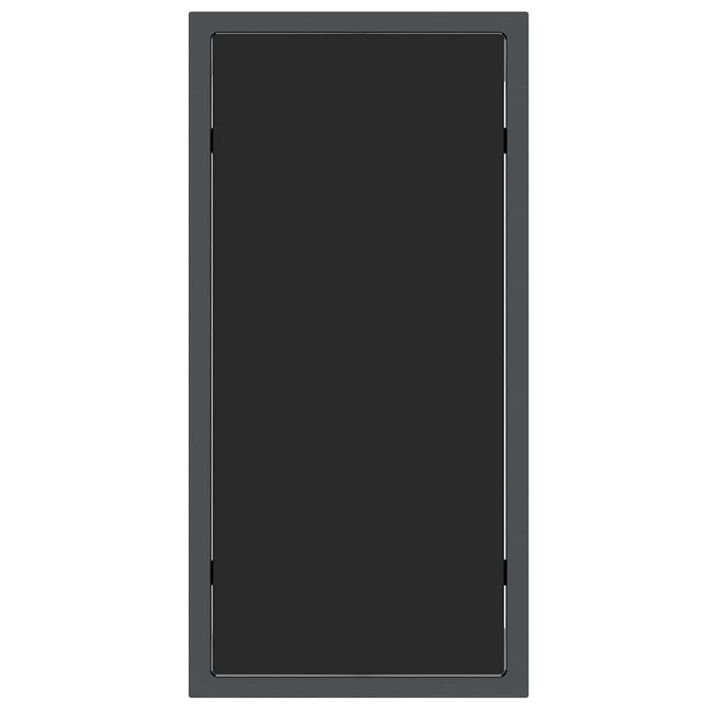 Solstoler 2-person 3 pcs Svart og Anthracite Stål