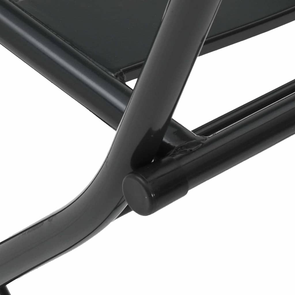 Hage Bistro Sett 3 pcs Antrasitt Stål