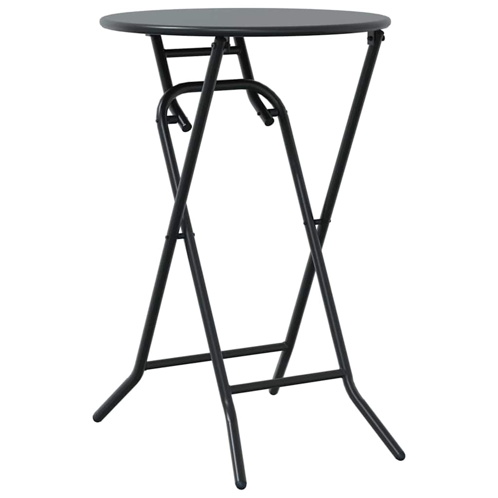 Hage Bistro Sett 3 pcs Antrasitt Stål