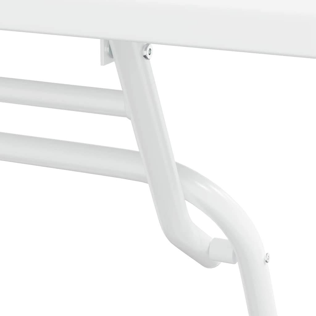 Hage Bistro Sett 3 pcs Hvit Stål