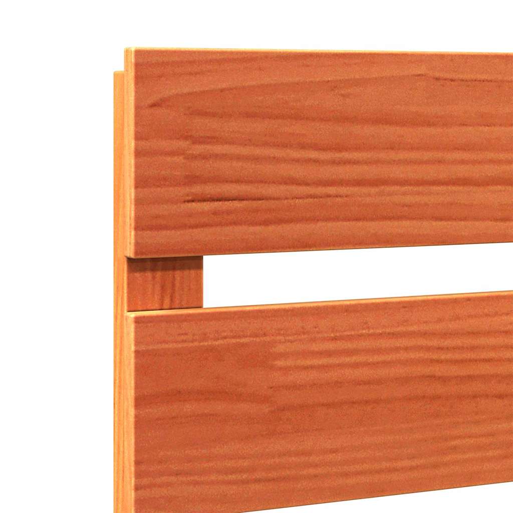 Hodegavl med hodegjerde Brun 140,5 x 3 x 80 cm Massiv furu