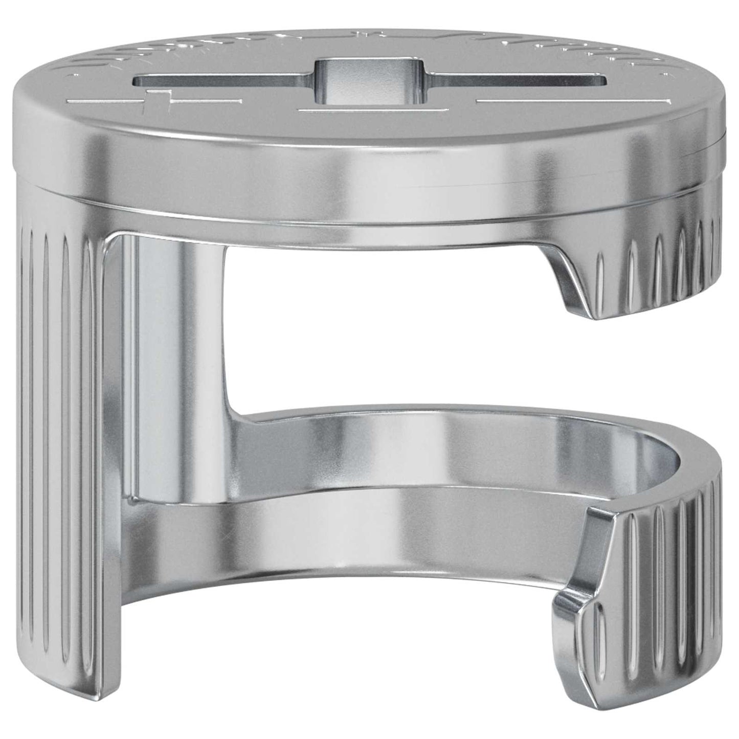 Kamelåsemuttere 12 pcs sølv 12 x 10 mm Metall