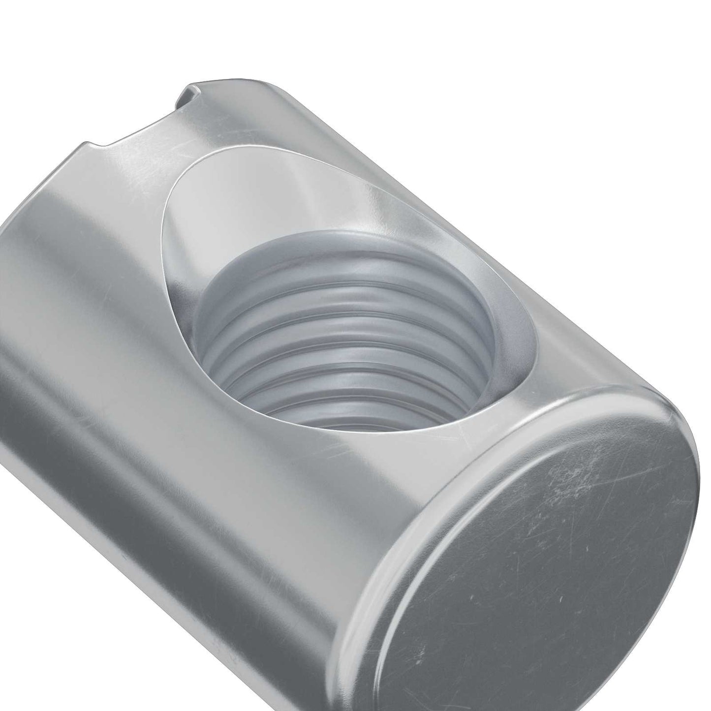 Fattnut 2 pcs sølv M6 x 13 mm Metall