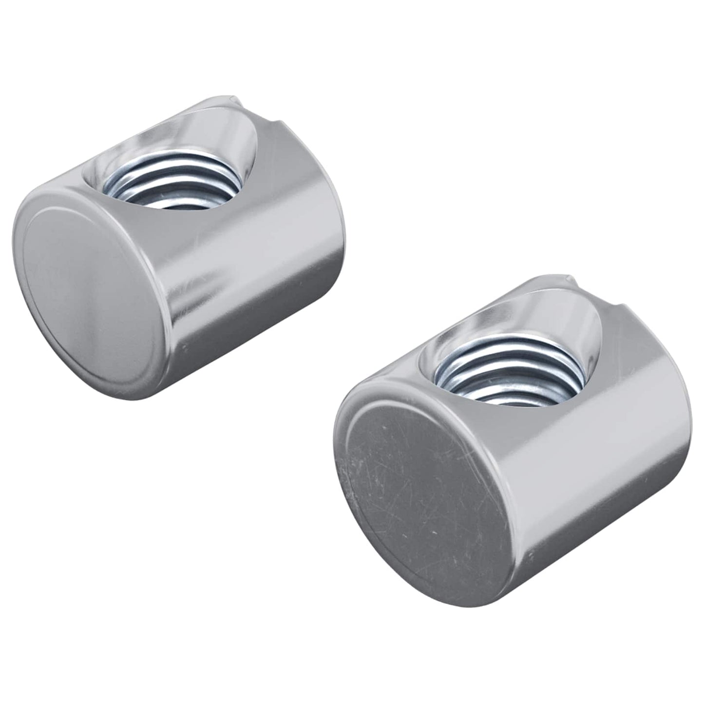 Fattnut 2 pcs sølv M6 x 12 mm Metall