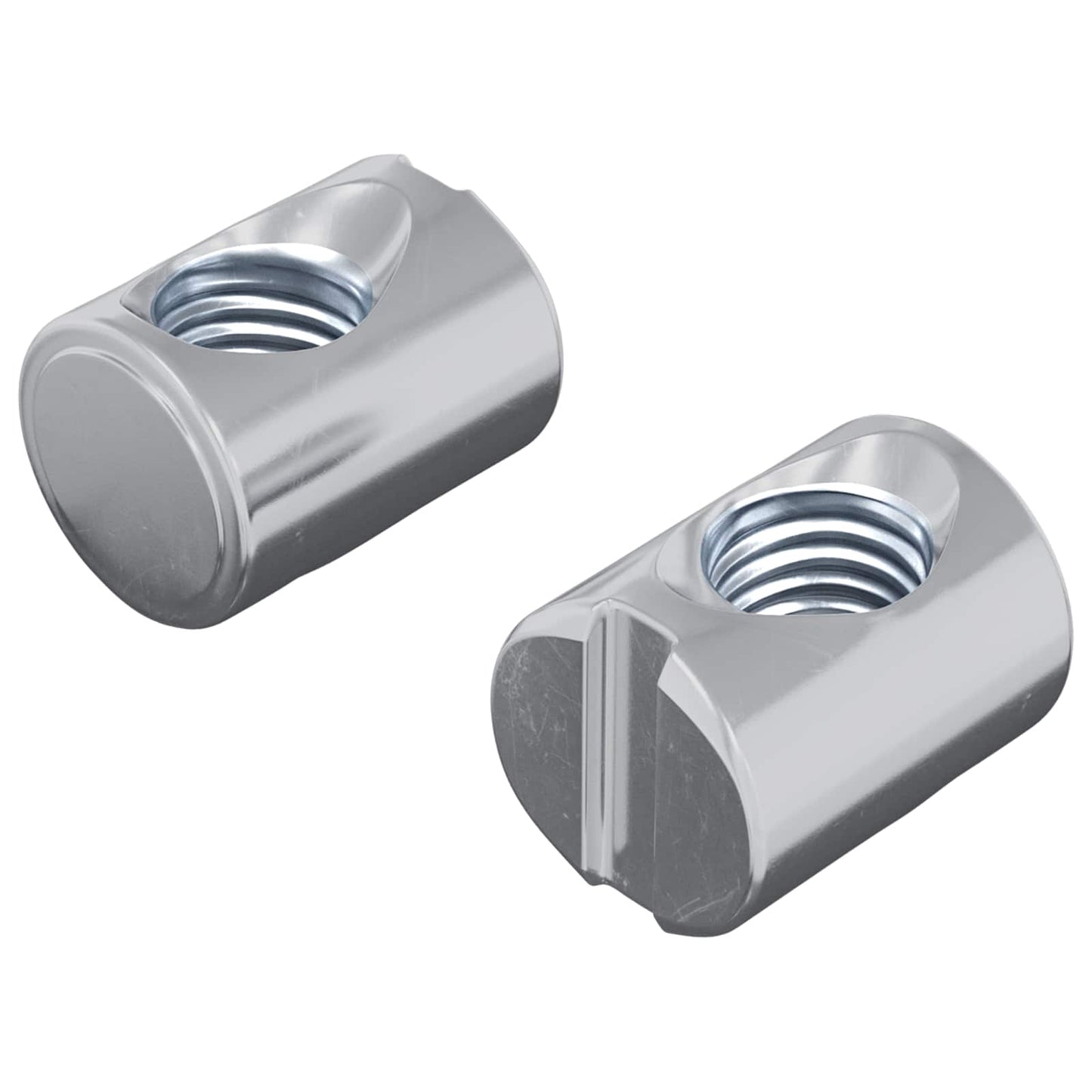 Fat Mutter 2 pcs sølv M6 x 13 mm Jern