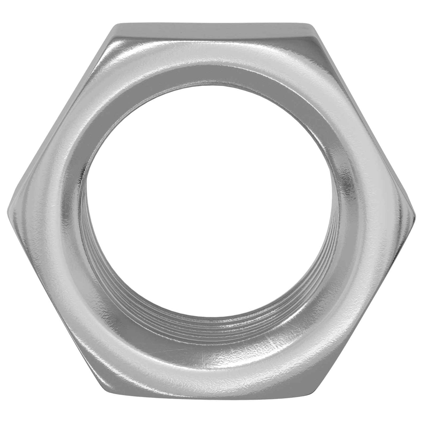 Sekskantmutter 23377 pcs sølv Metall