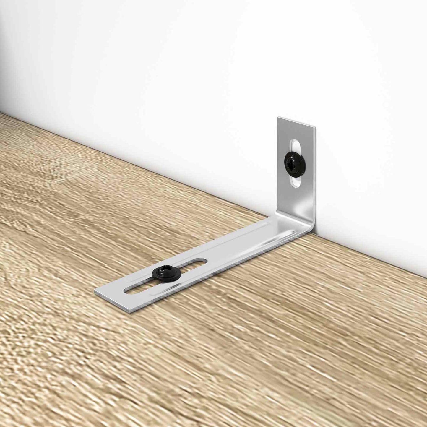 Anti-tipp brakett Ensfarget 1268 pcs sølv Jern