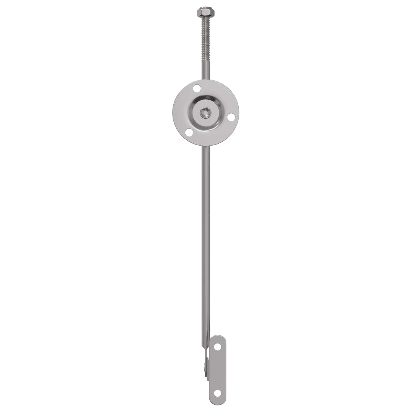Trekkstang Hengsel 12 pcs sølv 190 mm Metall
