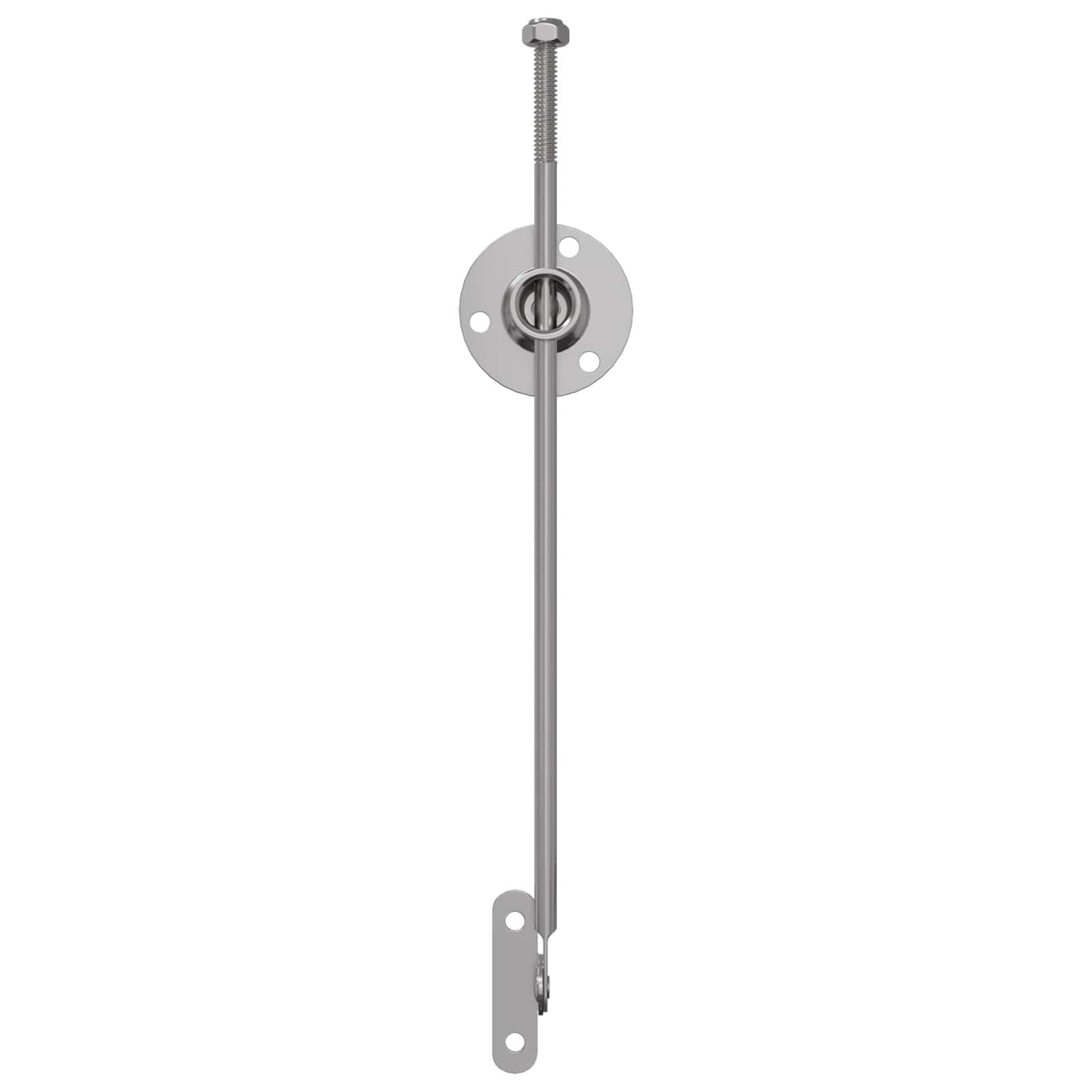 Trekkstang Hengsel 12 pcs sølv 190 mm Metall