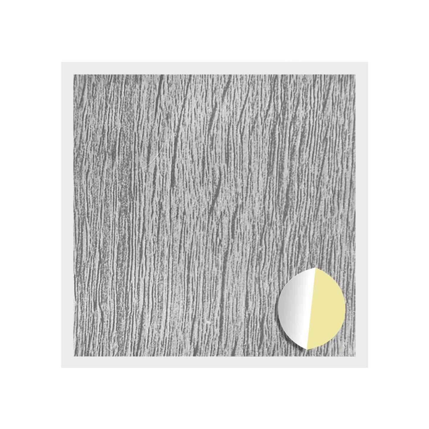 Klebende skrue deksel 12 pcs Grå Sonoma Ø 20 x 0,5 mm