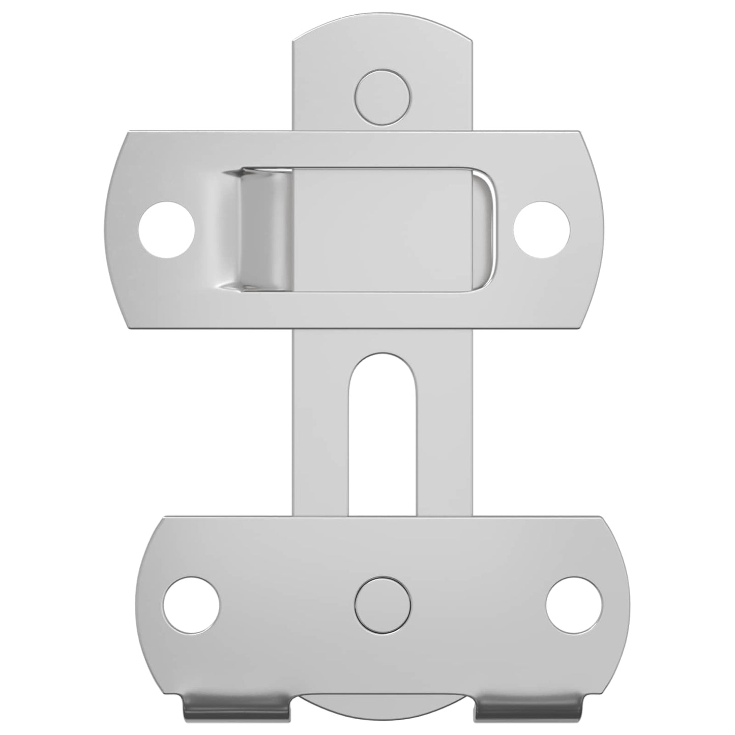 Dørlåsen 2 pcs sølv 70 x 8 mm Stål
