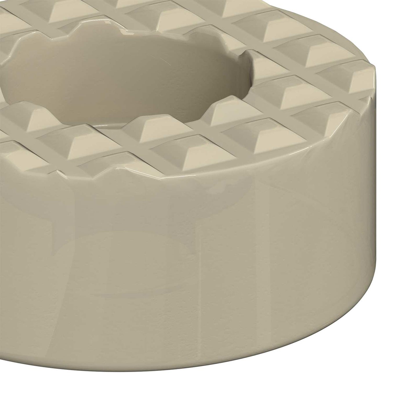 Stolebein gulvbeskyttere 2 pcs Gjennomsiktig Ø 15 x 16 mm PVC