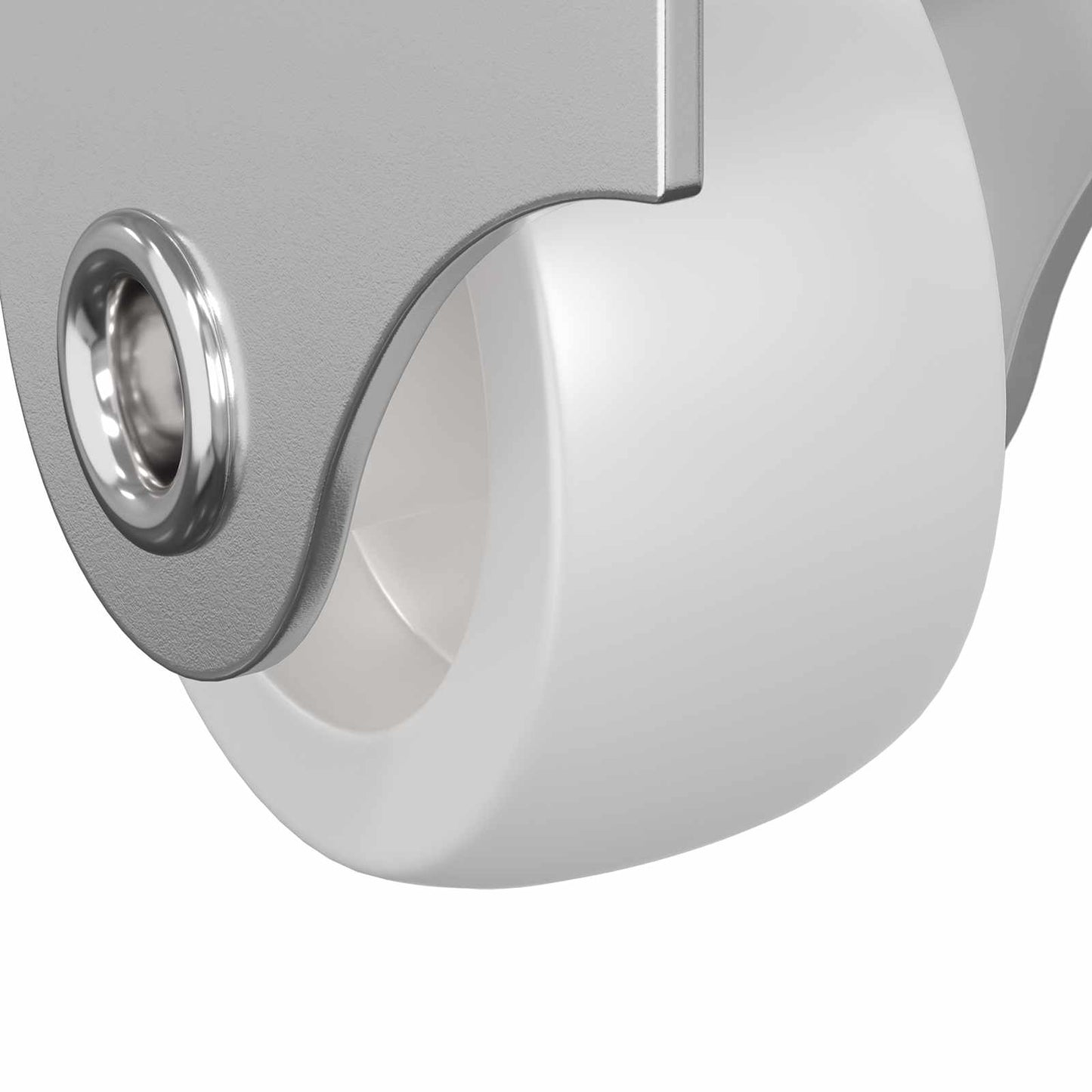 Hjul 2 pcs Hvit 42 x 11,5 x 29 mm Jern