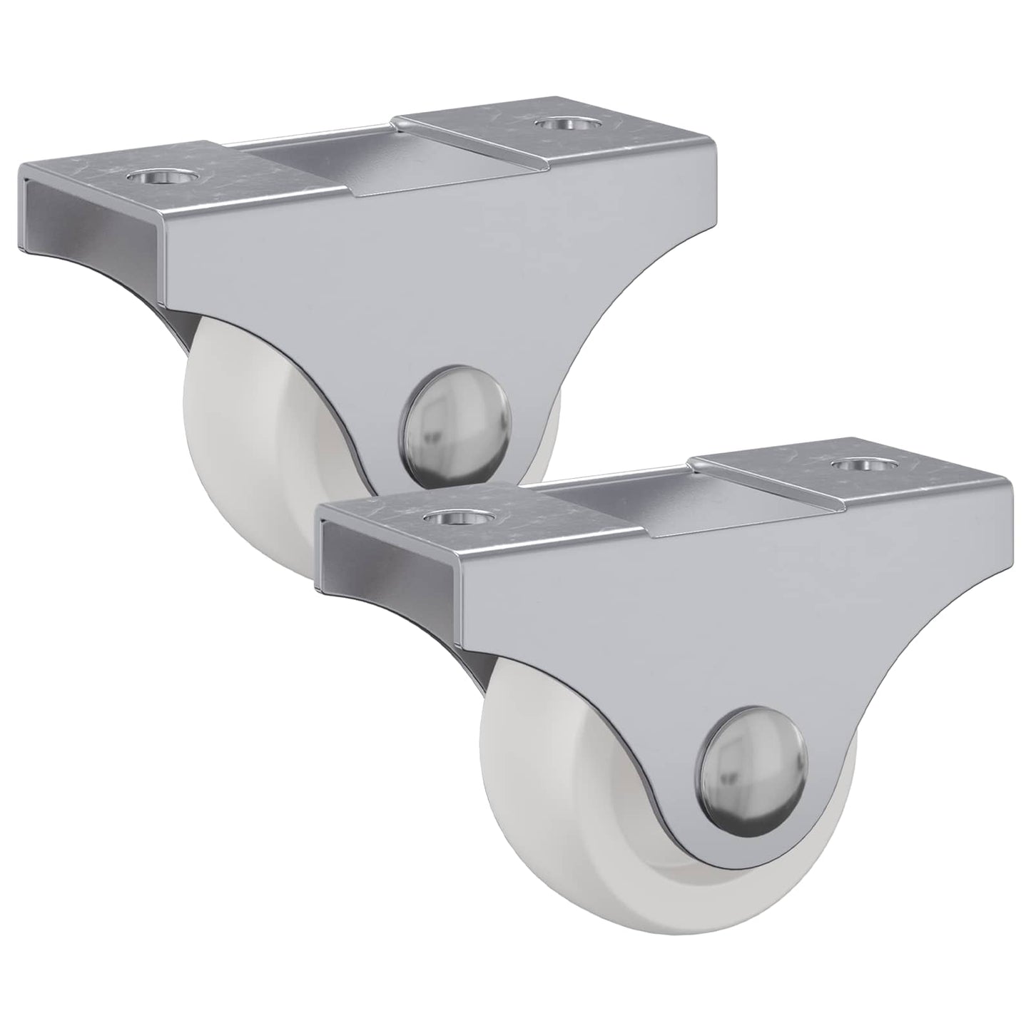 Hjul 2 pcs Hvit 42 x 11,5 x 29 mm Jern