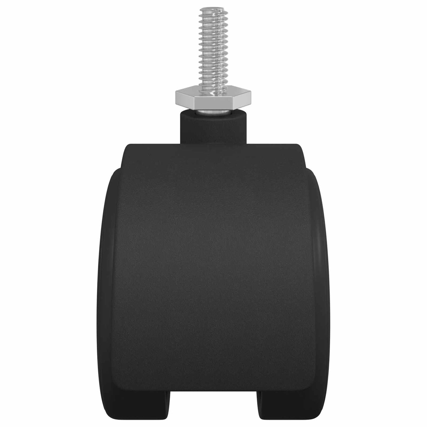 Hjul 2 pcs Svart 40,1 x 37,8 mm PP og jern