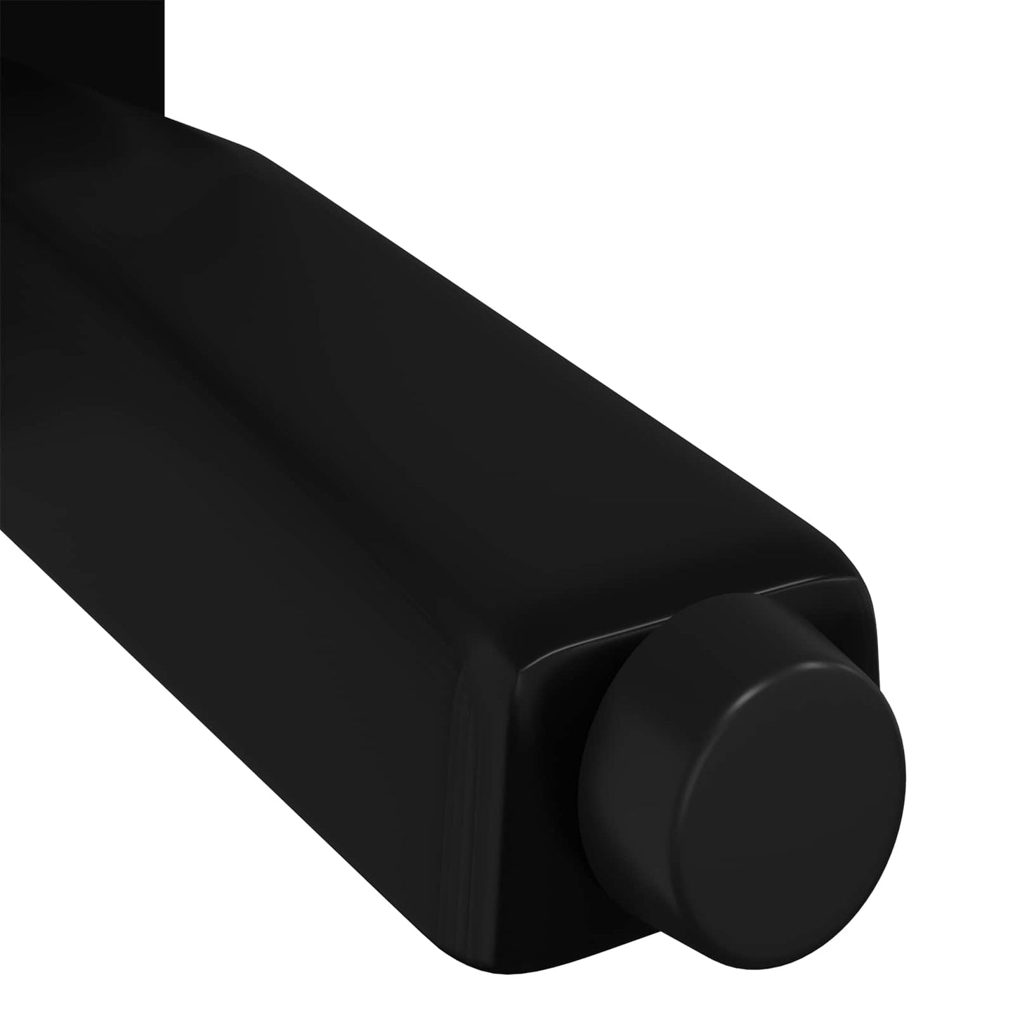 Stående føtter 2 pcs Svart 40 x 40 x 100 mm Jern