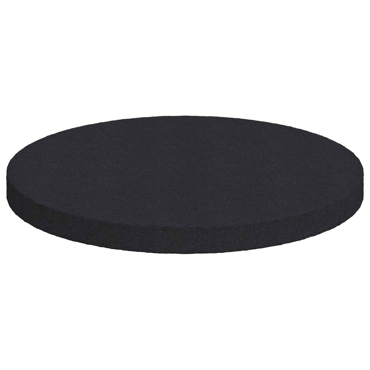 Møbelputer 2 pcs Svart Ø 30 x 2 mm EVA