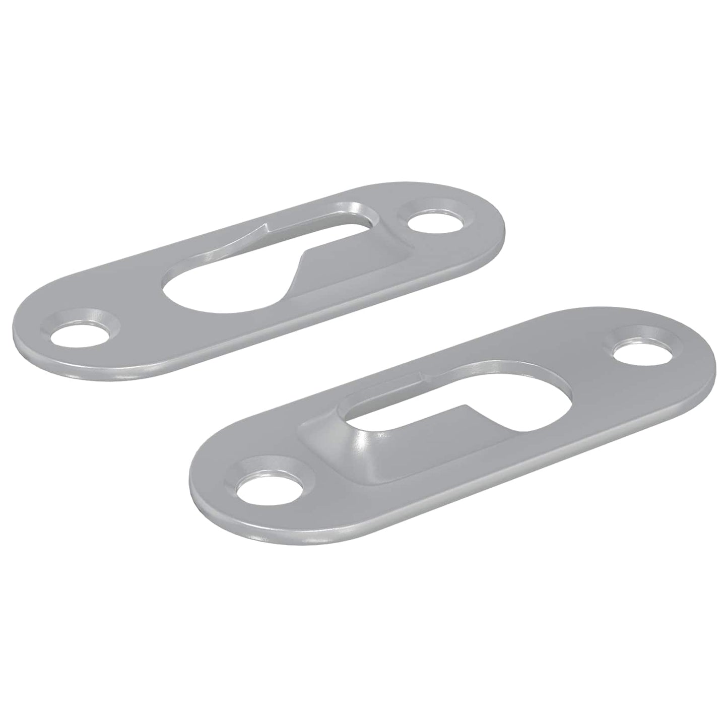 Hullsikring 2 pcs sølv 45 x 16 x 3.5 mm Jern